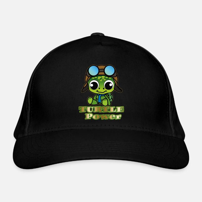 Turtle Power Bio-Baseballkappe