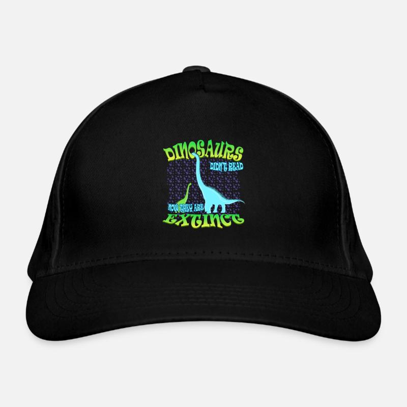 DINOSAURE N’a pas lu 5 Casquette classique bio