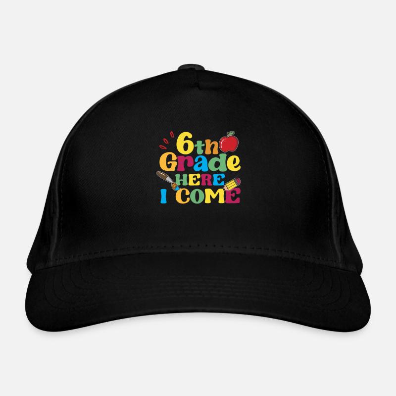 6ème année: C’est là que je reviens à l’école Casquette classique bio