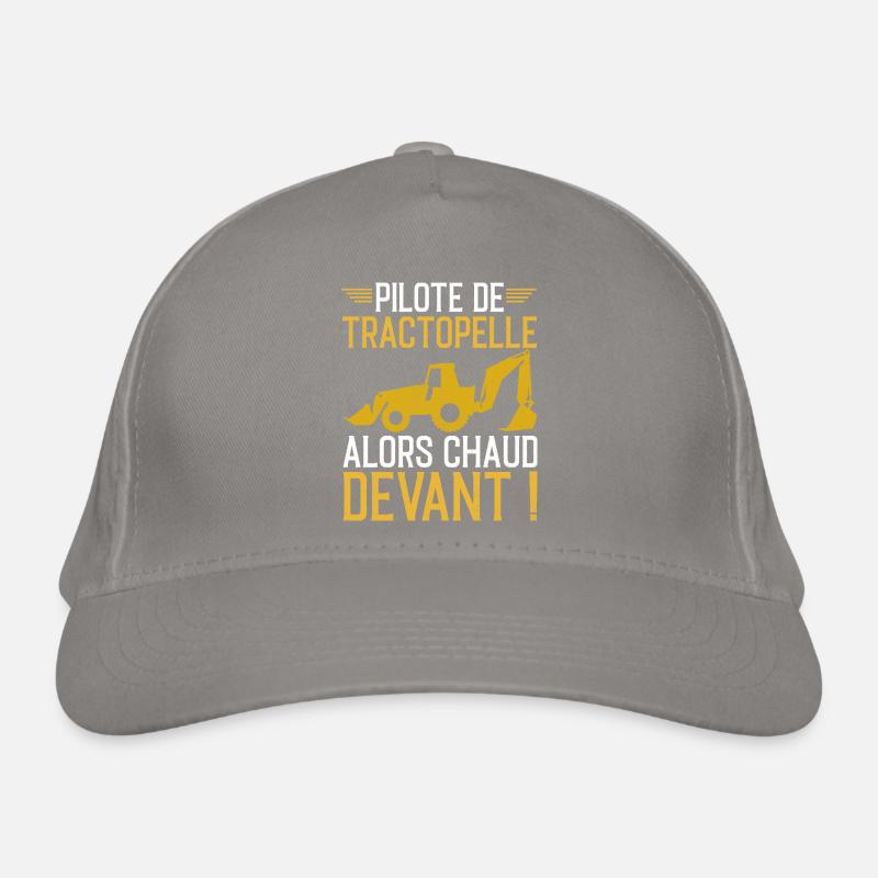 Backhoe Driver Citation Organic Baseball Cap