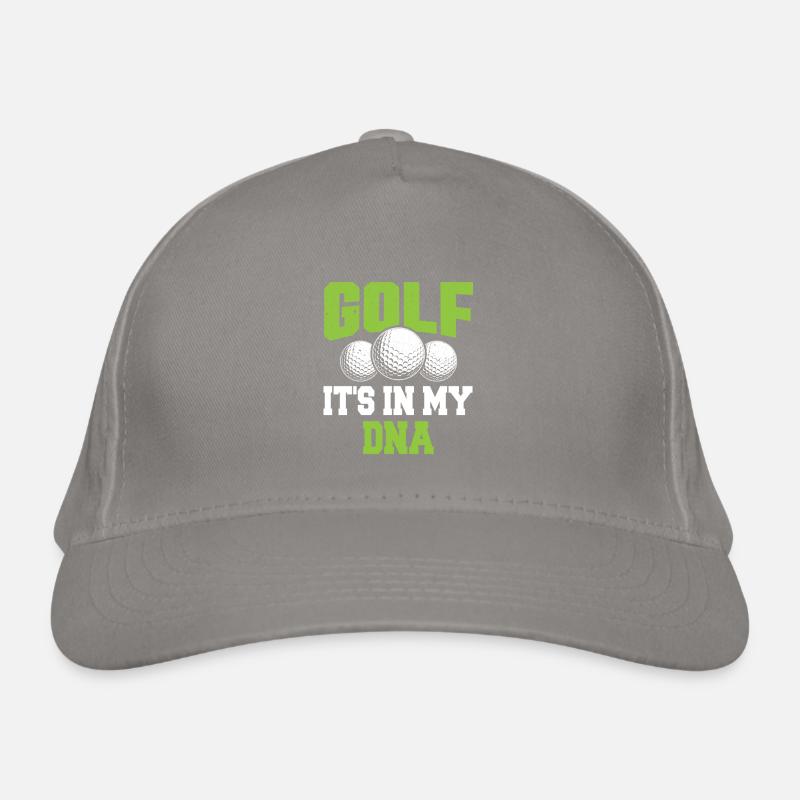 Le golf est dans mon ADN -Proud Golfer Fun Design Casquette classique bio