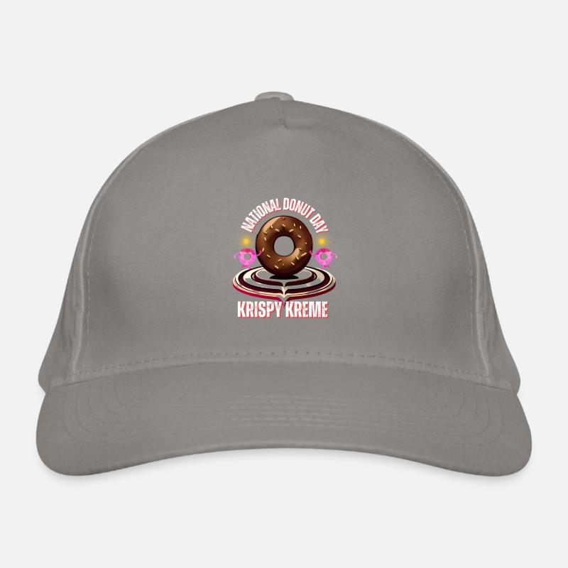 Krispy kreme national donut day Organic Baseball Cap