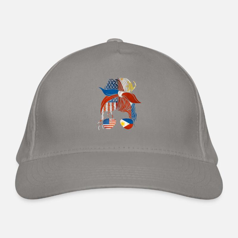Philippinisch-amerikanische Freundschaft Bio-Baseballkappe