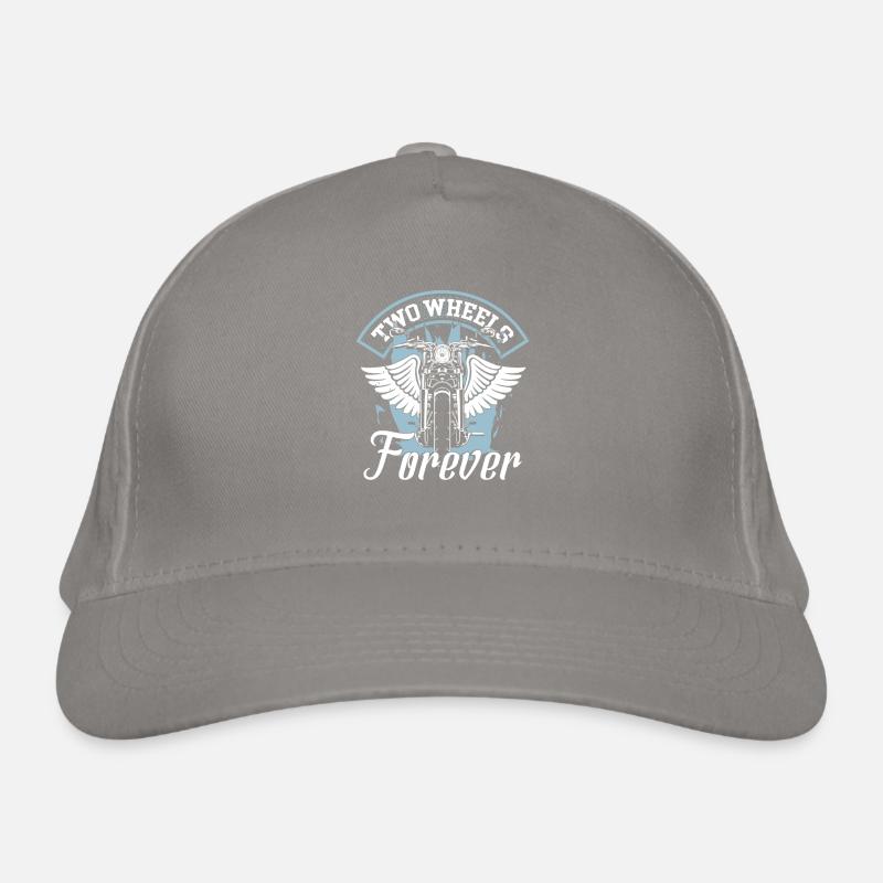 Two Wheels Forever Organic Baseball Cap