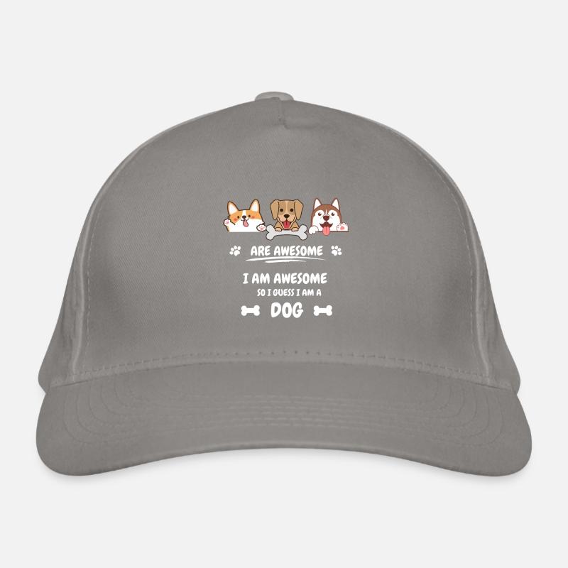 Süße Welpen Bio-Baseballkappe