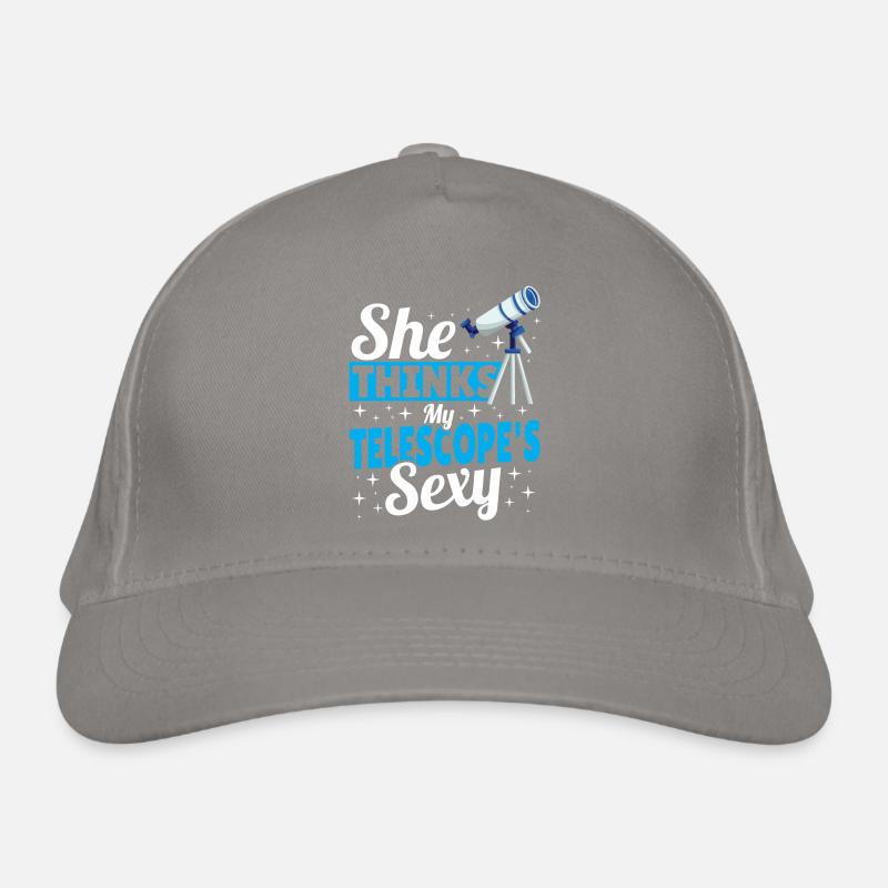 Elle pense que mon télescope est sexy Casquette classique bio