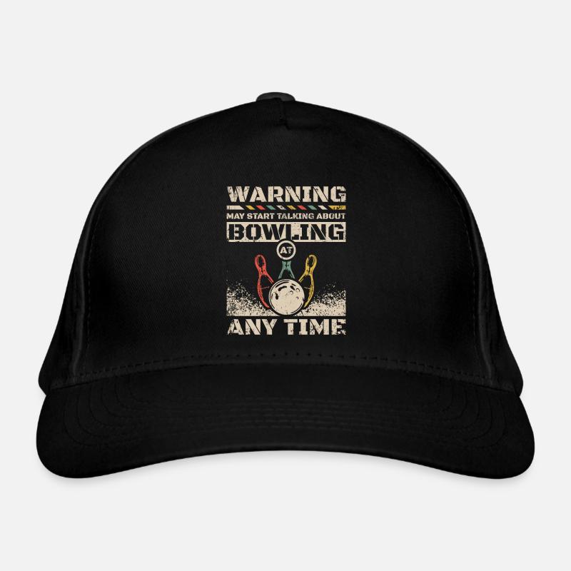 Start talking about bowling any time Bio-Baseballkappe