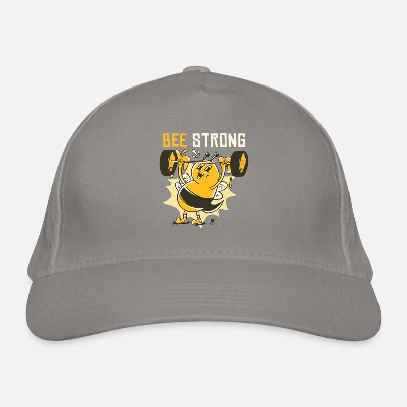 Bee Strong Organic Baseball Cap