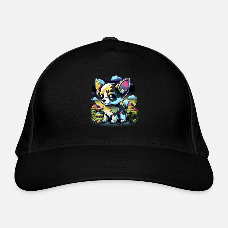 Chihuahua | Gaming Gamer Funny Comic Videogame Organic Baseball Cap