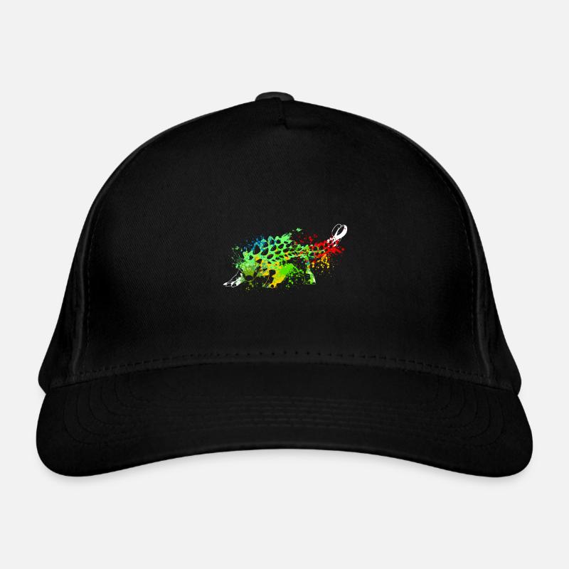 Splash art Dinosaur Ankylosaurus Bio-Baseballkappe