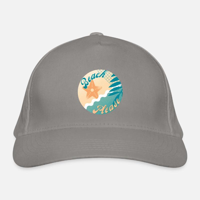 Beach please Organic Baseball Cap