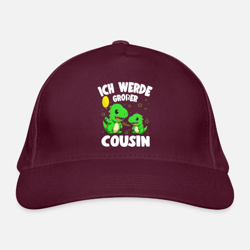 Dinos bald Großer Cousin Werde Großer Cousin Bio-Baseballkappe