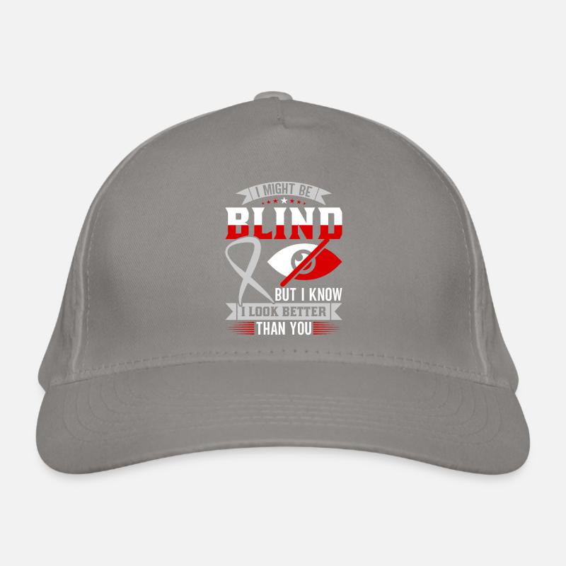 Blindheitsbewusstsein Gesetzlich Blind Bio-Baseballkappe