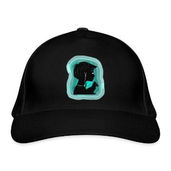 Affectionate cat shows her affection - Organic Baseball Cap - black - Front