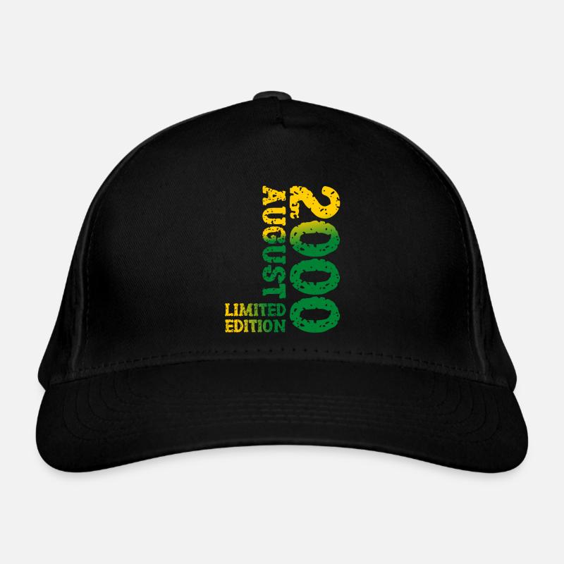 2000 August Limited Edition 23rd Birthday Outfit Organic Baseball Cap