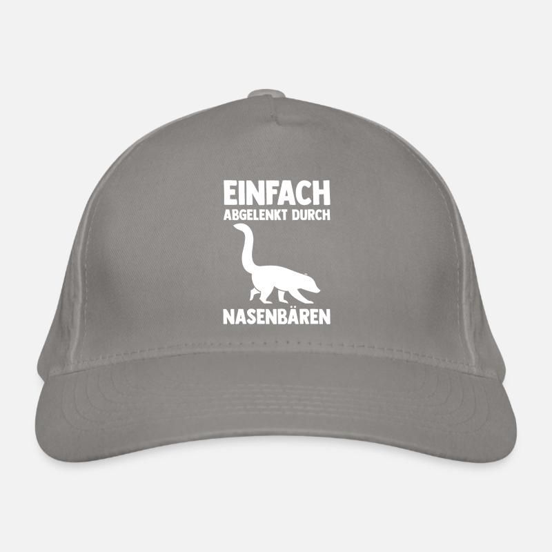 Nasenbär Bio-Baseballkappe