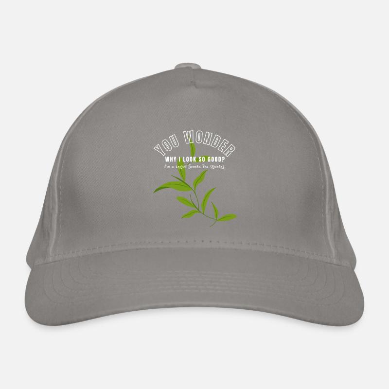 I'M A SECRET SENCHA TEA DRINKER SENCHATEE TEE Bio-Baseballkappe