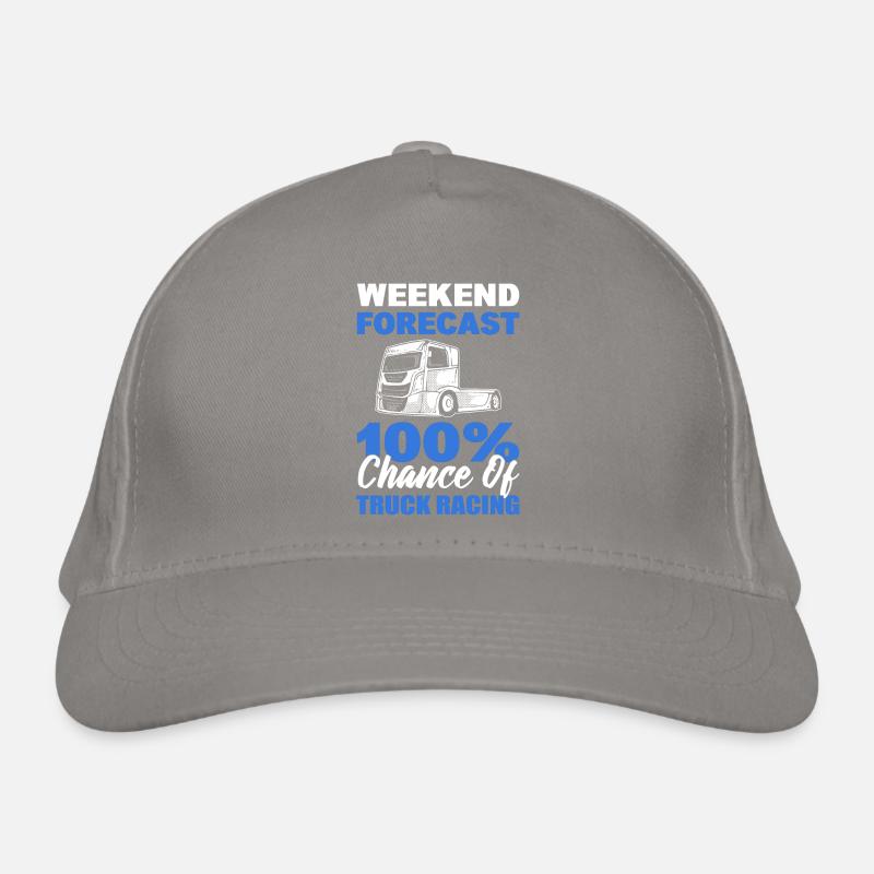 Prédiction du week-end de course de camions 100% de chances de Casquette classique bio