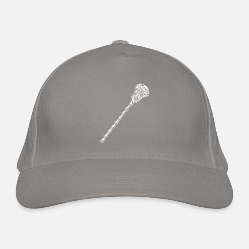 Lacrosse Schläger Zeichnung Bio-Baseballkappe