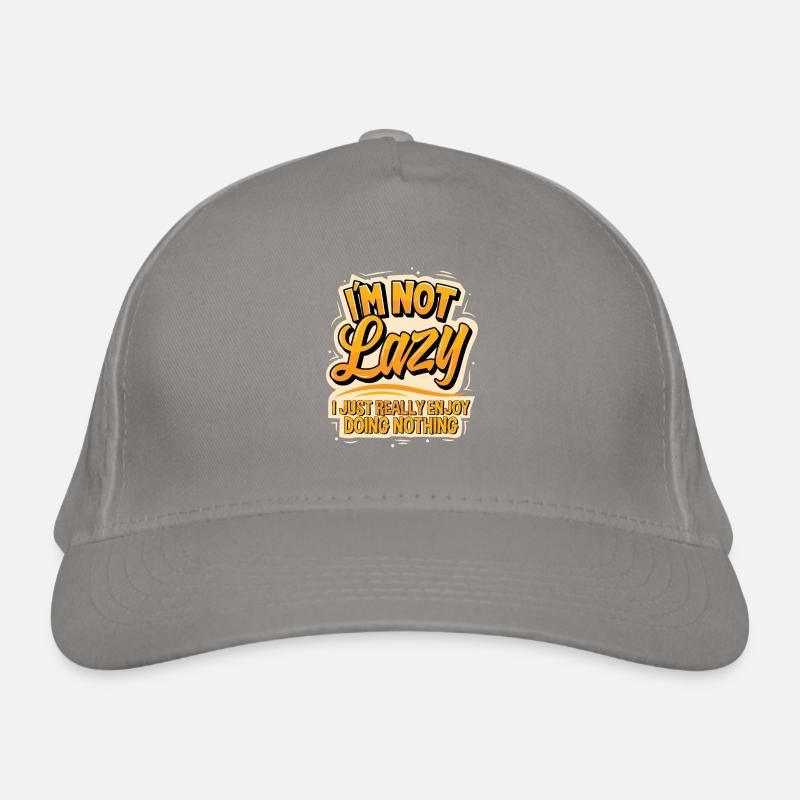 I'm not lazy I just really enjoy doing nothing Bio-Baseballkappe