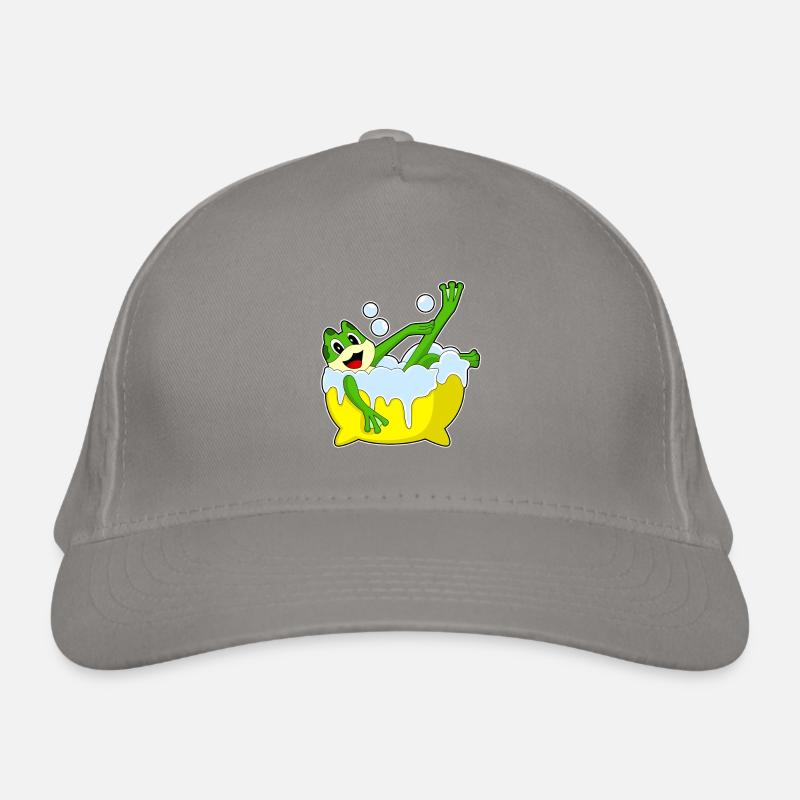 Frosch Baden Badewanne Bio-Baseballkappe