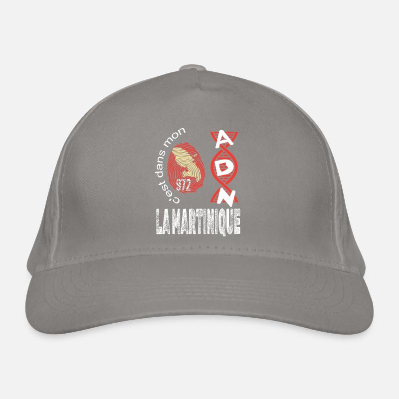 Idee cadeau La Martinique 972 c'est dans mon ADN Casquette classique bio