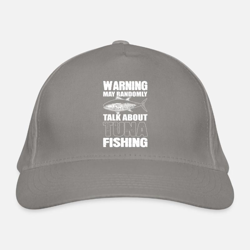 Tuna Fish Warning May Randomly Talk About Tuna Organic Baseball Cap