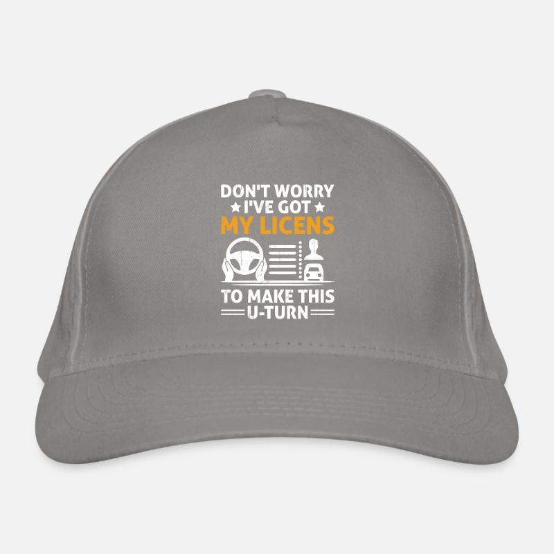 Driving License Passed New Driver Permit Driving S Organic Baseball Cap
