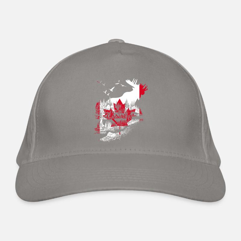 FÊTE DU DRAPEAU DE L’ORIGNAL DU CANADA Casquette classique bio