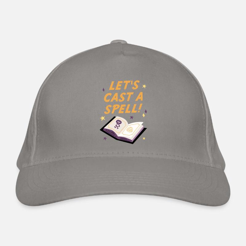 Lets cast a spell, Halloween Organic Baseball Cap