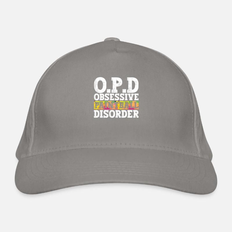 Obsessive-compulsive paintball disorder paintballer team Organic Baseball Cap