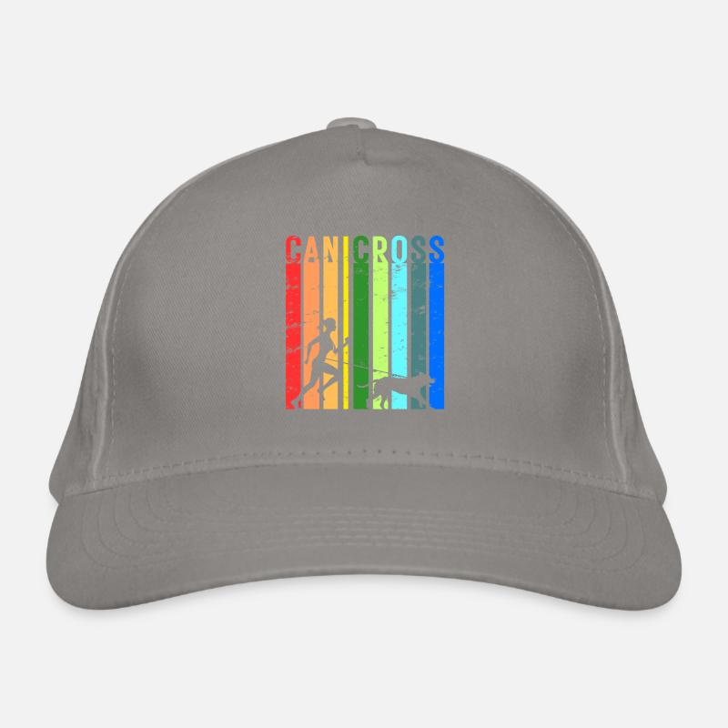 Idée de course de chien de sport canicross Casquette classique bio