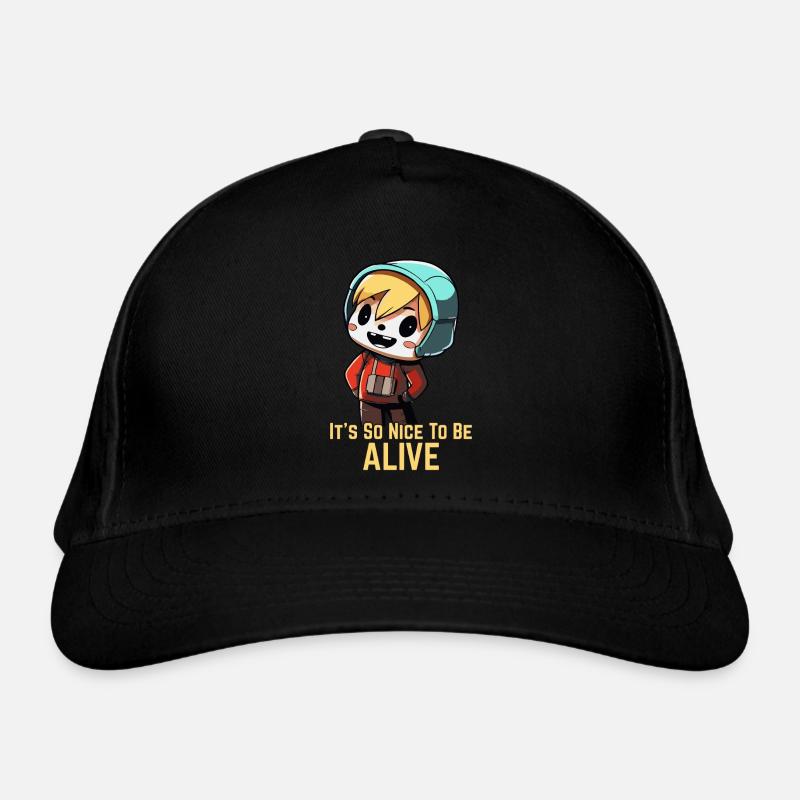 Nice To Be Alive : Anime Masculin Casquette classique bio