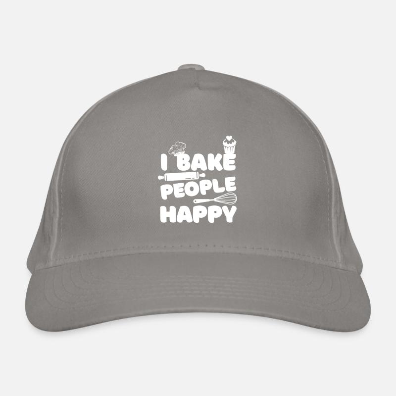 Confectionery Baker Confectioner Bakery Baking Organic Baseball Cap