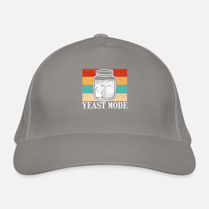 Sourdough in a jar retro Organic Baseball Cap