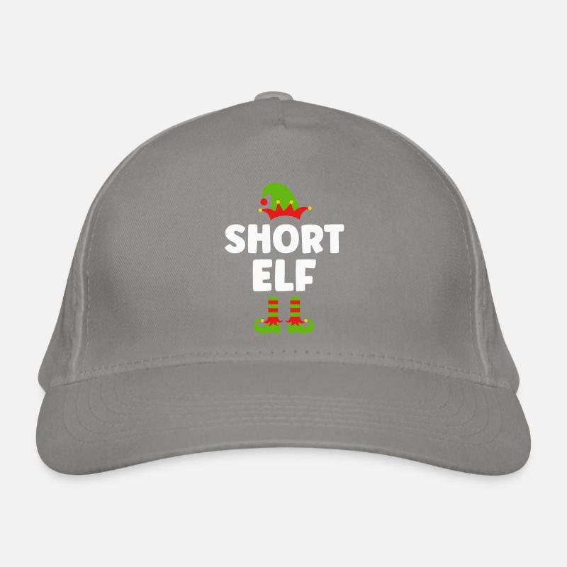 Noël drôle de petit lutin Casquette classique bio