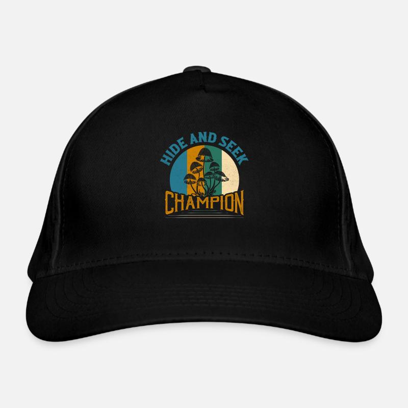 Mycologue champignon champion de cache-cache Casquette classique bio
