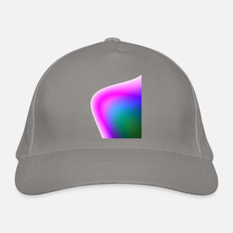 Cosmic Color Waves - Abstract Gradient Organic Baseball Cap