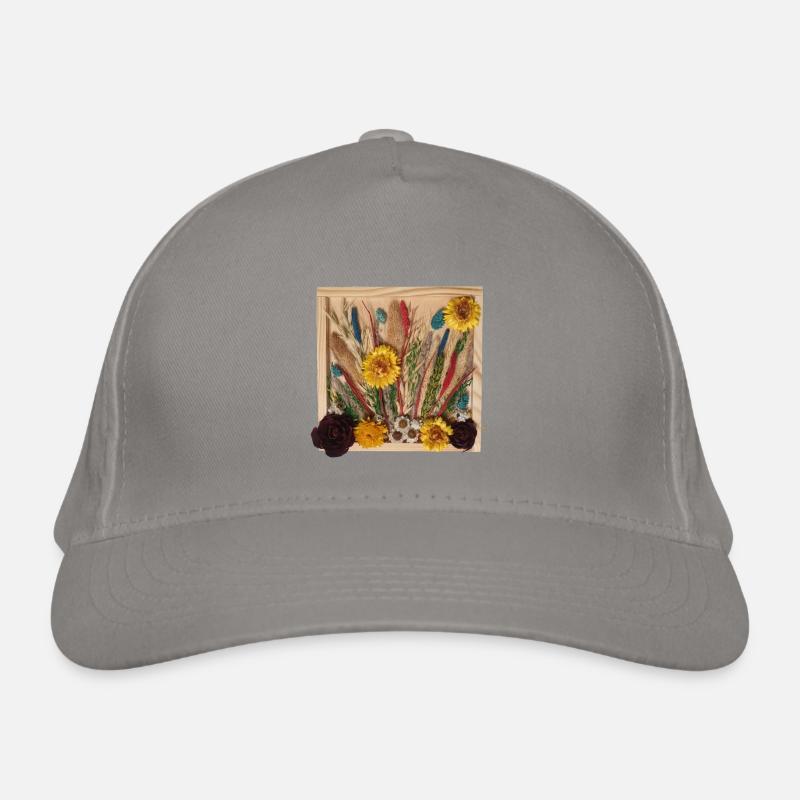 Polish Summer Meadow Composition Organic Baseball Cap