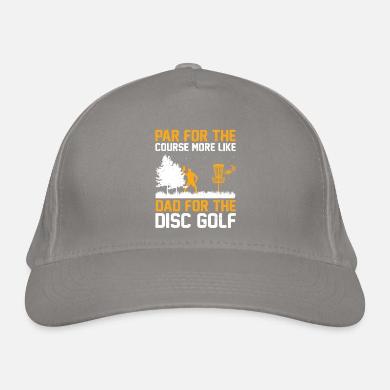 Disc Golf Player Disc Golfer Frisbee Player Par Pu Bio-Baseballkappe
