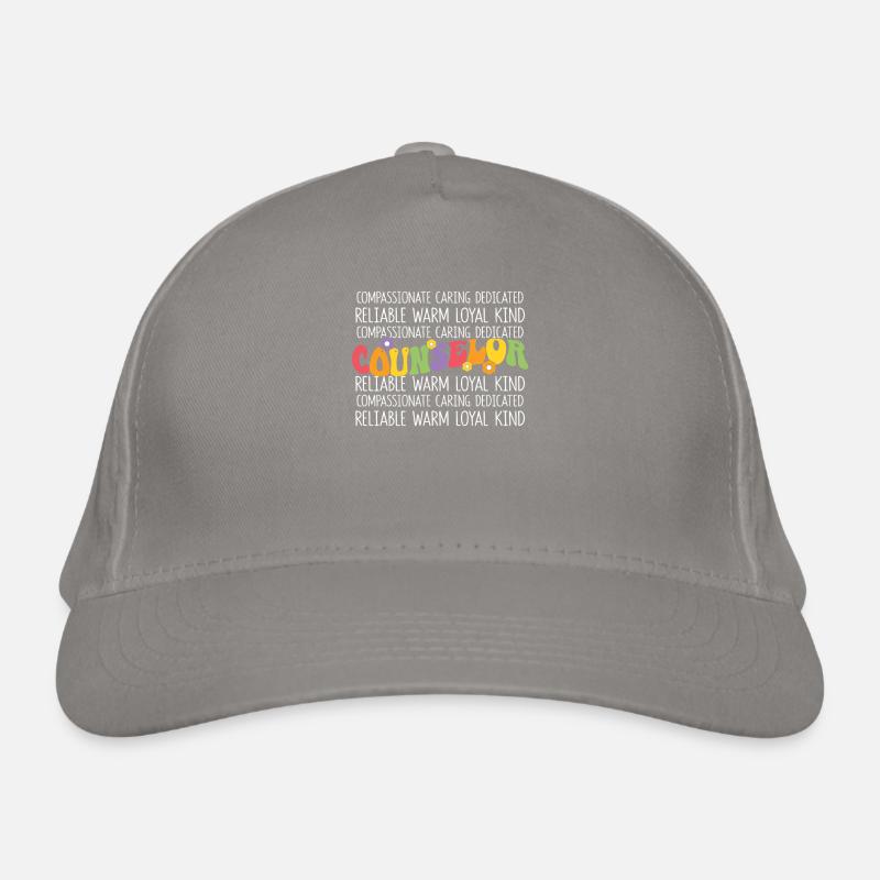 Lustiger Berater Lehrer Student Teaching 100th Day Bio-Baseballkappe