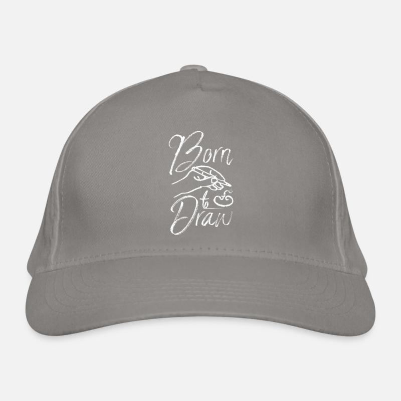 Born to draw Bio-Baseballkappe