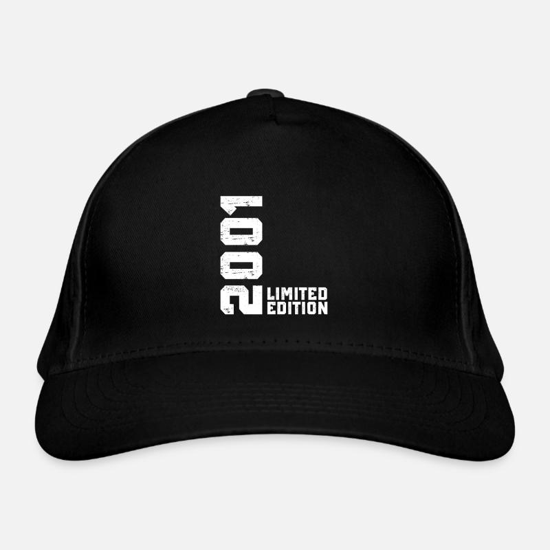 Édition limitée 2001 - Casquette classique bio - noir