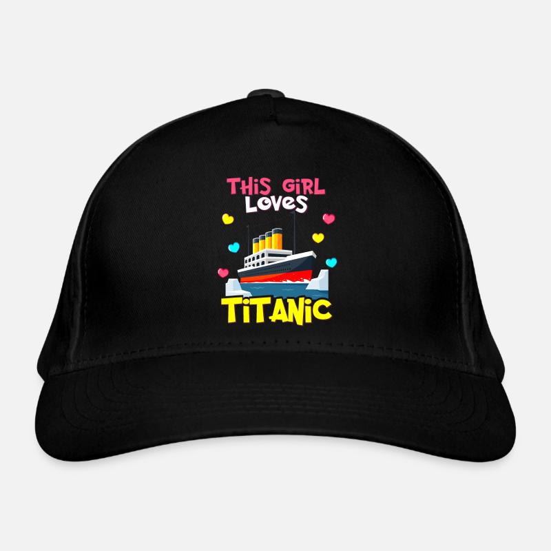 RMS Titanic Geschenke für Mädchen Titanic Lovers Schiff Bio-Baseballkappe