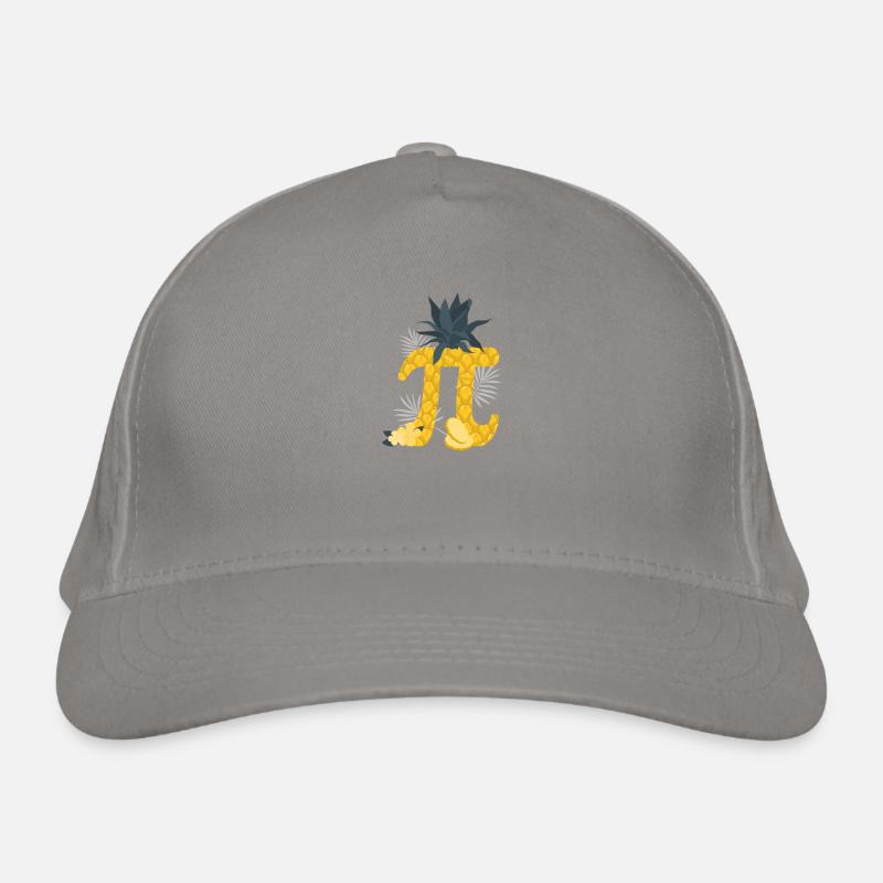Pineapple Lover Funny Pi Day Pi-Neapple Teacher Organic Baseball Cap