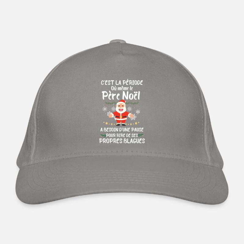 Humour père Noël Casquette classique bio