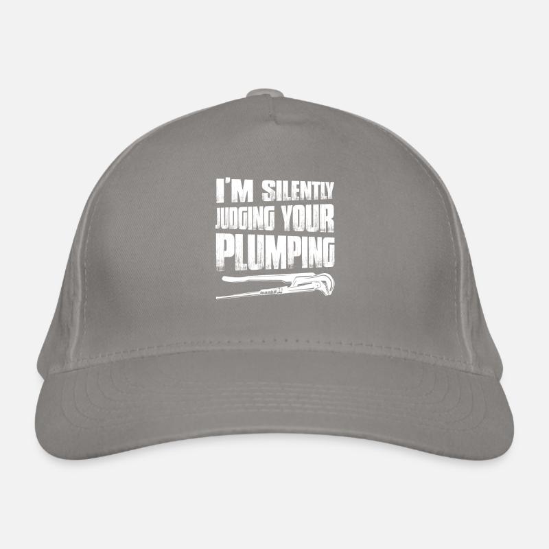 I'm Silently Judging Your Plumping Pipefitter Plum Organic Baseball Cap