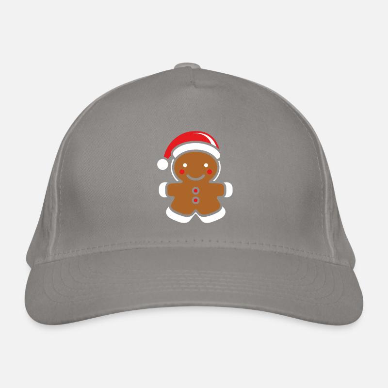 Gingerbread Man Organic Baseball Cap