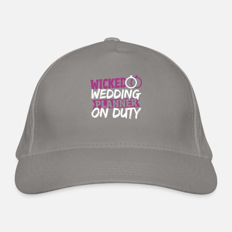 Wicked Wedding Planner en service Planification de mariage Casquette classique bio