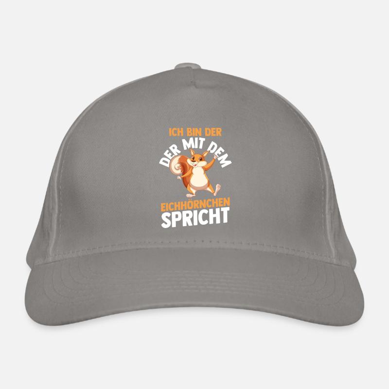 Eichhörnchen Bio-Baseballkappe